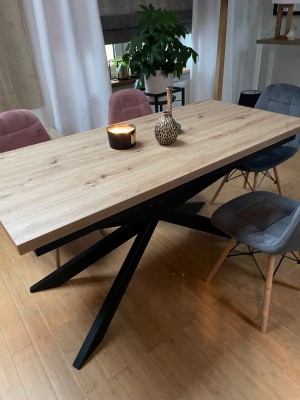 Nowoczesny stół Dąb Artisan 150 x 71