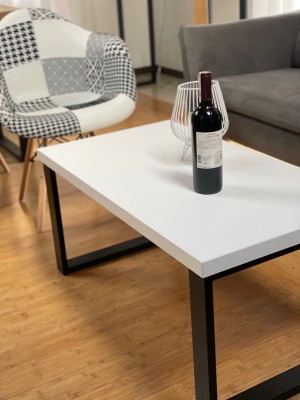 Stolik Loft Biała Alaska 100x 50 x44