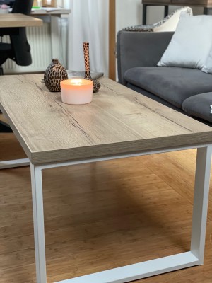 Stolik kawowy Loft Halifax Naturalny 120 x 60 x 45