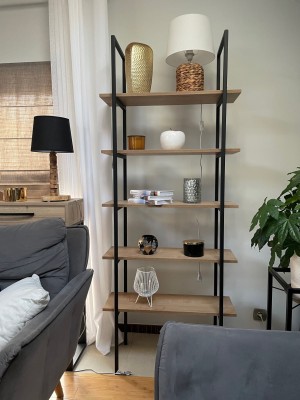 Regał LOft Hamilton 200 x 80x 34