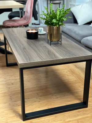 Stolik Loft Orzech Południowy 120 x 60 x 49
