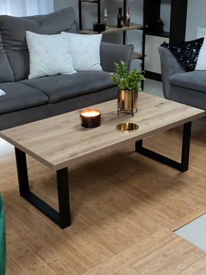 Stolik Loft Laminat Dąb Artisan 