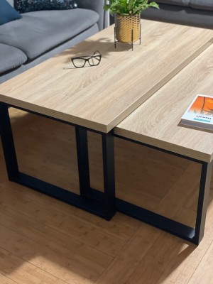 Stolik Loft 2w1 Dąb Sonoma
