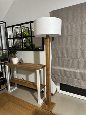 Lampa Dębowa olejowana